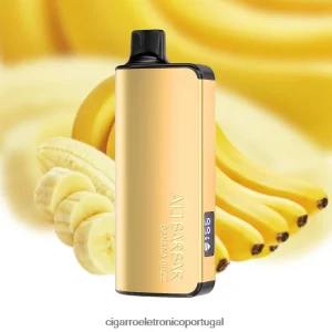 Liquido Cigarro Eletronico Portugal – Alibarbar Ingot 9000 vapores descartáveis zumbido de banana 4H6N0227