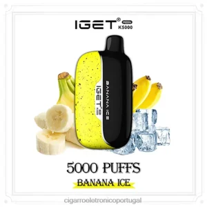 Liquido Cigarro Eletronico Portugal – IGET Moon k5000 gelo de banana 280PF11