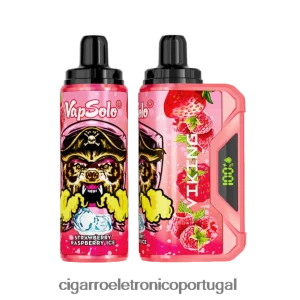 Liquido Cigarro Eletronico Portugal – Vapsolo VIKING vaporizador descartável gelo de morango e framboesa 4H6N02139