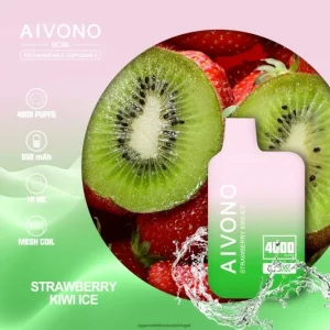 Loja Cigarro Eletronico Portugal – Aivono AIM BOXX 4000 gelo de morango e kiwi FR2FJJ229