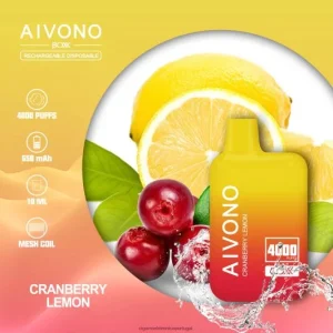 Loja Cigarro Eletronico Portugal – Aivono AIM BOXX 4000 limão FR2FJJ218