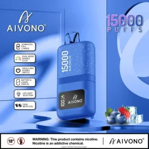 Loja Cigarro Eletronico Portugal – Aivono AIM magic 15.000 gelo azul FR2FJJ64