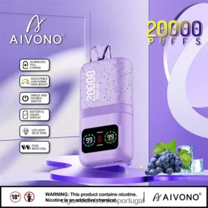 Loja Cigarro Eletronico Portugal – Aivono AIM magic 20.000 gelo de uva FR2FJJ86