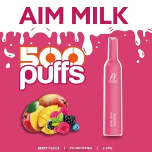 Loja Cigarro Eletronico Portugal – Aivono AIM MILK 500 baga de pêssego FR2FJJ273