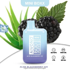 Loja Cigarro Eletronico Portugal – Aivono AIM MINI BOXX 600 gelo atual de aloe FR2FJJ240
