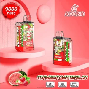 Loja Cigarro Eletronico Portugal – Aivono AIM XXL Adesivo de boca 9000 transparente melancia morango FR2FJJ53