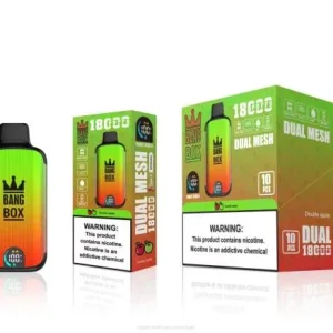 Loja Cigarro Eletronico Portugal – Bang Box 18.000 baforadas maçã dupla 8T6093
