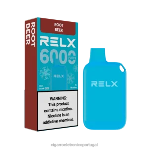 Loja Cigarro Eletronico Portugal – cerveja de raiz RELX Crush Pocket 6000 gelado NL26820