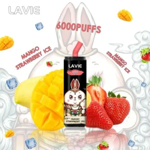 Loja Cigarro Eletronico Portugal – gelo de manga e morango LAVIE Coke BAR 6.000 baforadas DDN0273