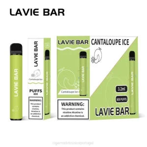 Loja Cigarro Eletronico Portugal – gelo de melão LAVIE BAR 800 baforadas DDN0317