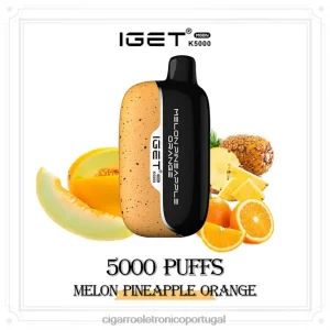 Loja Cigarro Eletronico Portugal – IGET Moon k5000 melão abacaxi laranja 280PF13