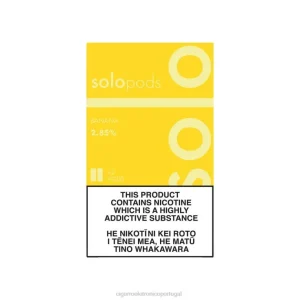 Loja Cigarro Eletronico Portugal – Solo cápsula de reposição pacote com 2 banana X8RN864