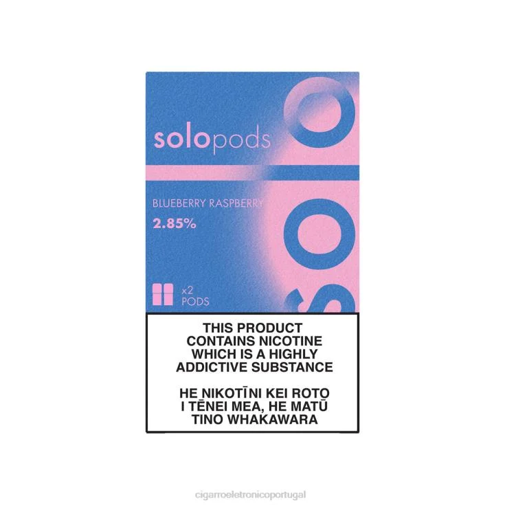 Loja Cigarro Eletronico Portugal – Solo cápsula de reposição pacote com 2 framboesa mirtilo X8RN853
