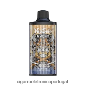 Loja Cigarro Eletronico Portugal – Vapsolo SUPER vaporizador descartável cola de cereja e mirtilo 4H6N02109