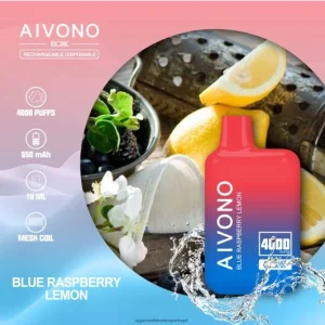 Loja De Cigarro Eletronico Portugal – Aivono AIM BOXX 4000 limão framboesa azul FR2FJJ217