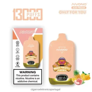 Loja De Cigarro Eletronico Portugal – Aivono AIM FREAK 13.000 manga abacaxi pêssegos FR2FJJ250