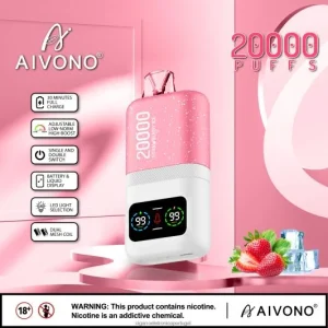 Loja De Cigarro Eletronico Portugal – Aivono AIM magic 20.000 gelo de morango FR2FJJ74