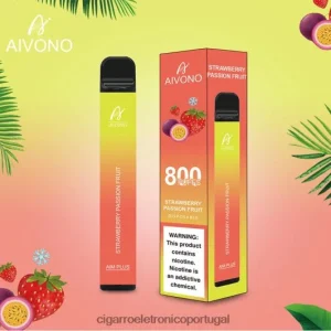 Loja De Cigarro Eletronico Portugal – Aivono AIM PLUS 800 maracujá morango FR2FJJ195