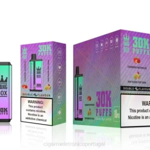 Loja De Cigarro Eletronico Portugal – Bang Box 30.000 baforadas sabores duplos morango, melancia e kiwi, maracujá, goiaba 8T6070