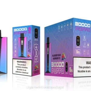 Loja De Cigarro Eletronico Portugal – Bang Box Tela inteligente de 30.000 baforadas gelo de framboesa azeda de mirtilo 8T6081