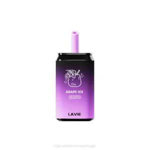 Loja De Cigarro Eletronico Portugal – gelo de uva LAVIE Aurora 11.000 baforadas DDN0151