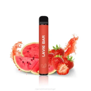 Loja De Cigarro Eletronico Portugal – morango melancia LAVIE BAR Versão 2% 800 baforadas DDN0327