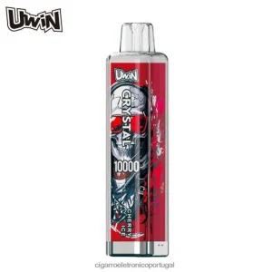 Loja De Cigarro Eletronico Portugal – UWIN CRYSTAL 10.000 vapores descartáveis gelo de cereja FR2FJJ371