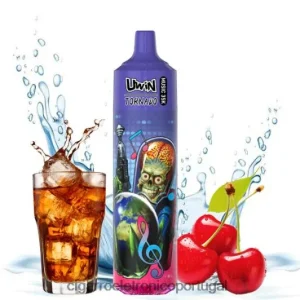 Loja De Cigarro Eletronico Portugal – UWIN CRYSTAL vaporizador descartável de 35k cola de cereja FR2FJJ393