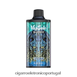 Loja De Cigarro Eletronico Portugal – Vapsolo SUPER vaporizador descartável razz azul 4H6N02108