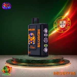 MerryMi WiFlux 24K Puffs | Vape Descartável Portugal 2-5% Nicotina