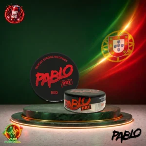 PABLO Snus 24mg – 20 Bolsas de Nicotina Ultra Fortes