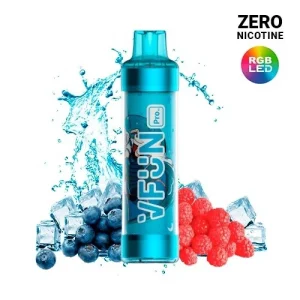 Quawins - Vfun Pro Blue Razz Ice 3000puff 0mg