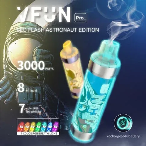 Quawins - Vfun Pro Candy Floss 3000puff 0mg