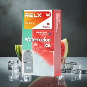 RELX Pod Pro 2 600 puffs 0% nic 1.9ml Melancia Gelada Eco/Smooth/Boost Mode 2/3 pods