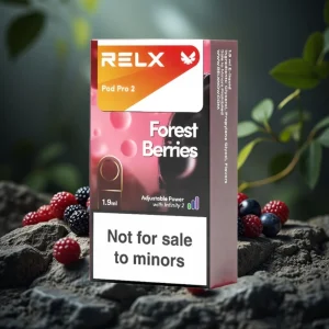 RELX Pod Pro 2 600 Puffs 1.9ml 0% Nicotina Frutas da Floresta