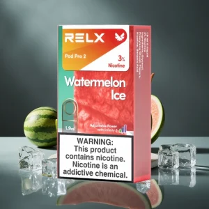 RELX Pod Pro 2 600 puffs 1.9ml 3% Nicotine Melancia Gelo Eco/Smooth/Boost Mode