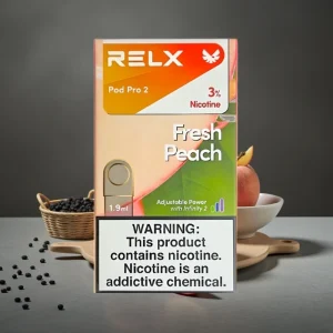 RELX Pod Pro 2 600 puffs 1.9ml 3% Pêssego Fresco Eco/Smooth/Boost Mode