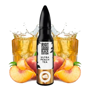 Riot Squad - Black Edition Ultra Peach Tea 50ml Shortfill