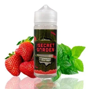 Secret Garden - Strawberry WIld Mint 100ml Shortfill