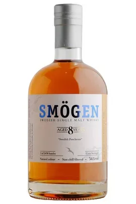 Smögen, Swedish Puncheons, 8-Year-Old, Single Malt Whisky, Sweden (56%)