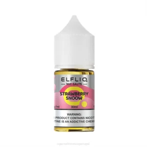 Snoow de morango ELFBAR ELFLIQ Nic Salt 30ml 0X0V33