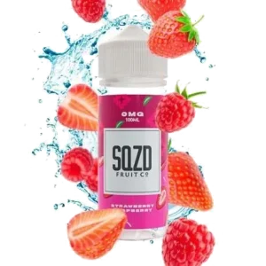 Sqzd Fruit Co - Strawberry Raspberry 100ml Shortfill
