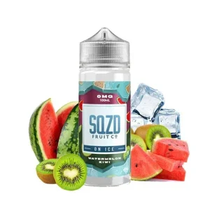 Sqzd Fruit Co - Watermelon Kiwi On Ice 100ml Shortfill