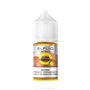 Tabaco Cuba ELFBAR ELFLIQ Nic Salt 30ml 0X0V16