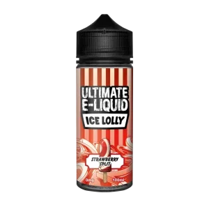 Ultimate E-liquid Ice Lolly – Strawberry Split 100ml Shortfill