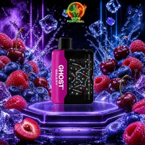 Vape Descartável Blueberry Raspberry Cherry – Ghost Galaxy 25K
