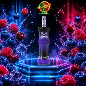 Vape Descartável Blueberry Sour Raspberry – Al Fakher Crown Bar E-Hose X 60K
