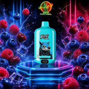 Vape Descartável Blueberry Sour Raspberry – Blur 15000 15K
