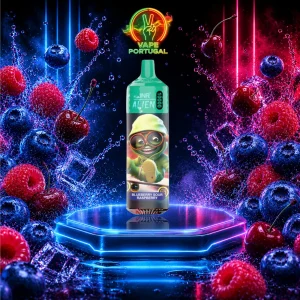 Vape Descartável Blueberry Sour Raspberry – JNR Alien 10K