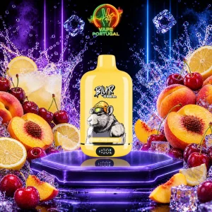 Vape Descartável Cherry Peach Lemonade – Blur 15000 15K